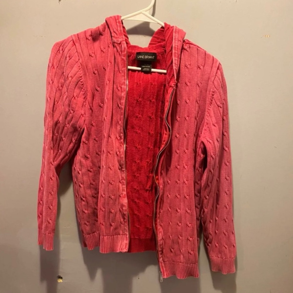Red Lane Bryant jacket